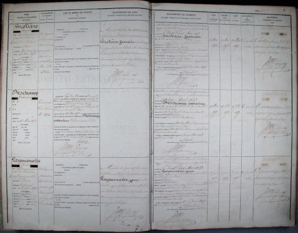 25 mai 1857 - 13 juin 1860