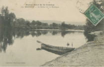 Argentat : "Beaux sites de la Corrèze - 100 - Argentat - le Sablier sur la Dordogne".