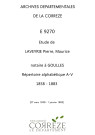 Répertoire chronologique : 27 mars 1858-1 janvier 1883