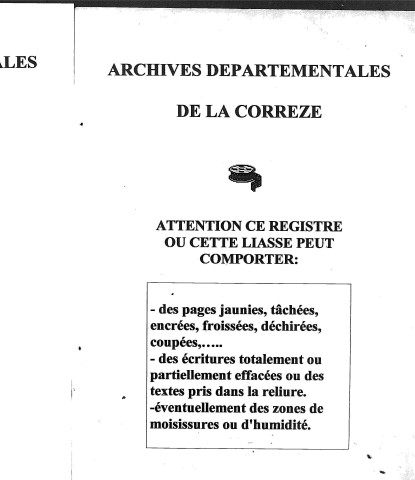 Naissances, mariages, décès (1863-1872)