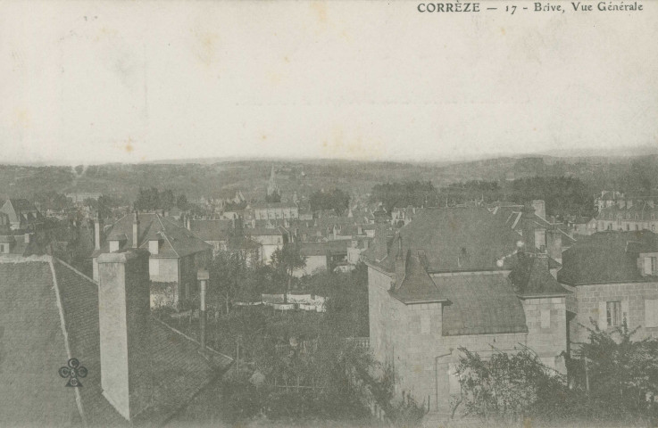 Brive-la-Gaillarde : "Corrèze - 17 - Brive, vue générale".