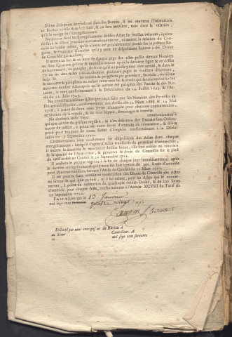 17 septembre 1783-31 mars 1784