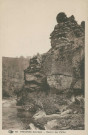 Treignac : "42 Treignac (Corrèze) - Rocher des Folles".
