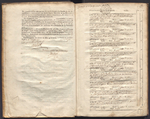 6 juillet 1747-26 septembre 1749