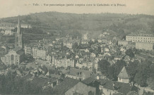 Tulle : "1. - Tulle. - Vue panoramique (partie comprise entre la cathédrale et la prison).".