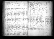 Tables décennales des mariages (1863-1872)