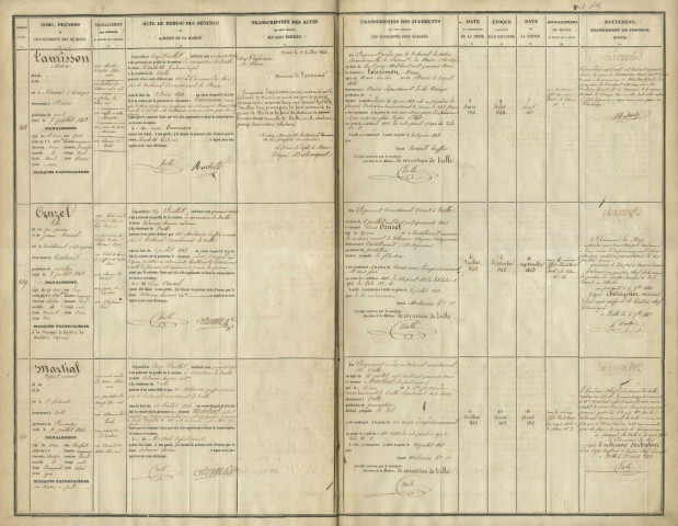 14 juin 1843 - 15 décembre 1845