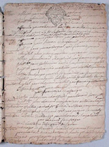 Répertoire chronologique : mars 1760-30 pluviôse an VIII