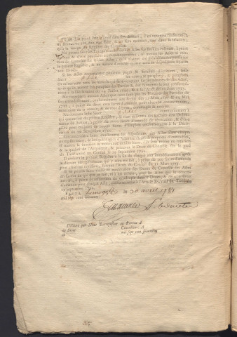 16 février 1782-21 août 1782
