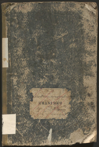 Délibérations du conseil municipal. 20 mai 1838-21 mai 1854