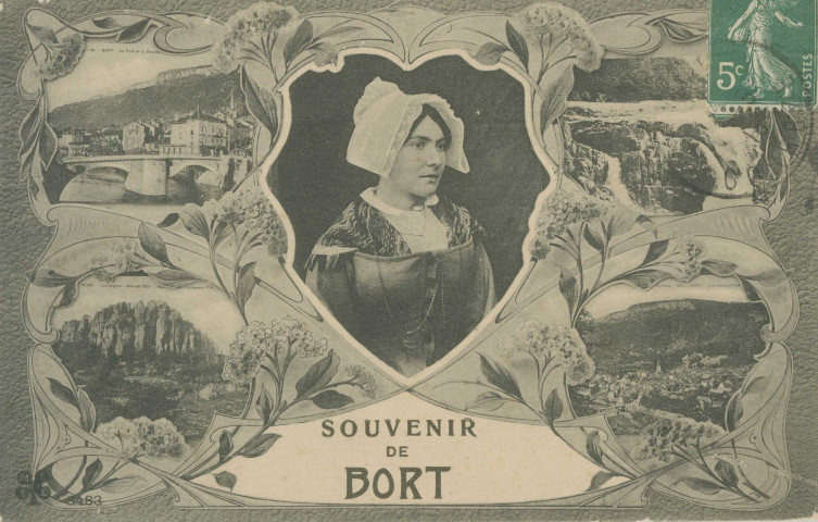 Bort-les-Orgues : "Souvenir de Bort".