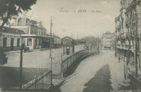 Brive-la-Gaillarde : "Corrèze - 12. Brive - La gare".