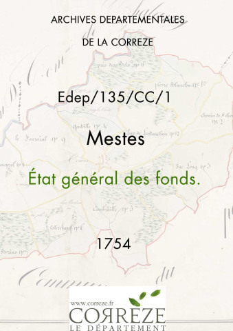 État général des fonds.