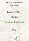 État général des fonds.
