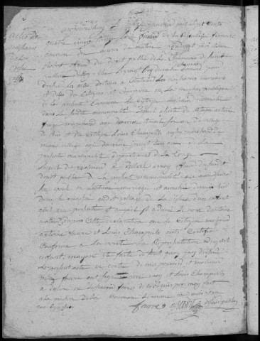 Naissances, mariages, décès (1793-1797)