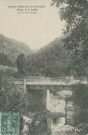 Laval-sur-Luzège : "Beaux sites de la Corrèze - Gorges de la Luzège - 60. Le pont Rouge".