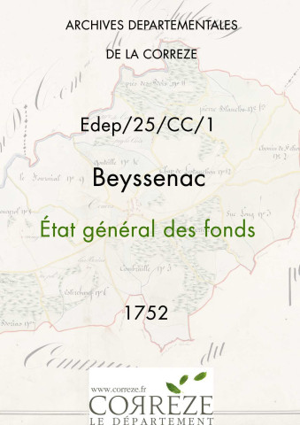 État général des fonds.
