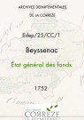 État général des fonds.