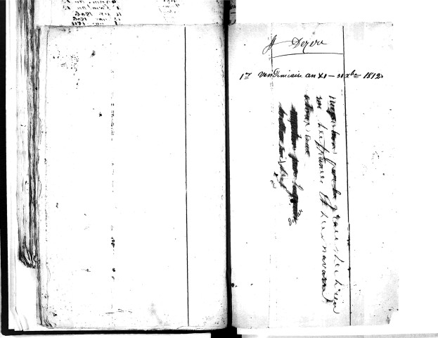 Tables décennales des décès (1803-1812)