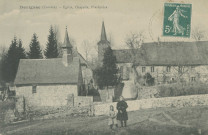 Davignac : "Davignac (Corrèze) - Eglise, chapelle, presbytère".