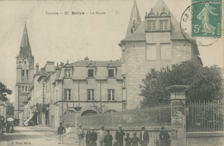 Brive-la-Gaillarde : "Corrèze - 27. Brive - Le musée".