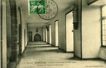 "I. - Corrèze. - Aubazine. - Abbaye Cistercienne du XIIe siècle - Couloir des Armoiries Abbatiales".
