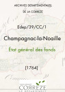 Etat général des fonds. 1764