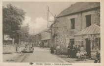 Tarnac : "Tarnac (Corrèze) - Route de Peyrelevade".