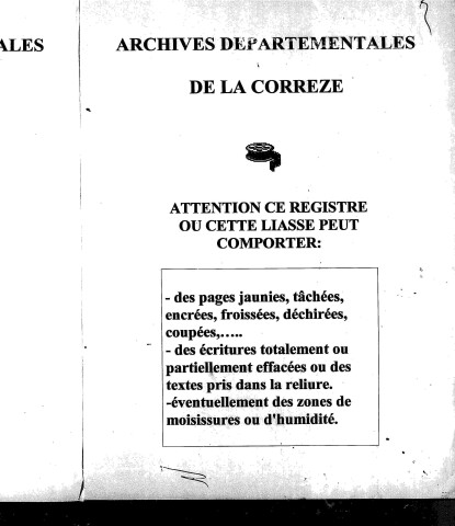 Naissances, mariages, décès (1863-1872)
