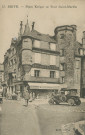 Brive-la-Gaillarde : "15. Brive. - Place Krüger et tour Saint-Martin".