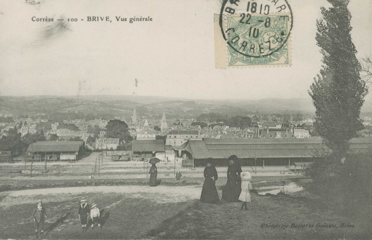 Brive-la-Gaillarde : "Corrèze - 100 - Brive, vue générale".