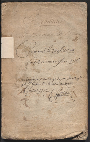 28 novembre 1714-1er juin 1716