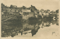 Argentat : "La douce France - 27 - Le Limousin - Argentat (Corrèze) - la Dordogne".