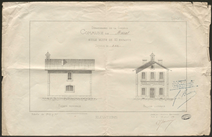 Maison d'école.