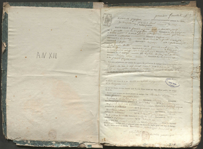 Mariages (1804-1848)