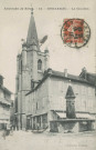 Donzenac : "Environs de Brive. - 33. - Donzenac. - Le clocher.".