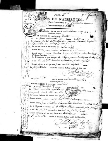 Naissances (1803-1818)