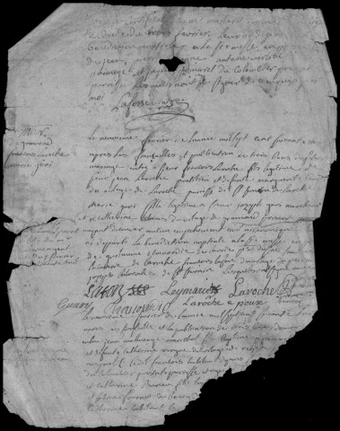 Baptêmes, mariages, sépultures (1768-1792)