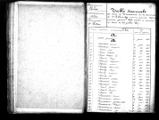 Tables décennales des naissances (1843-1852)