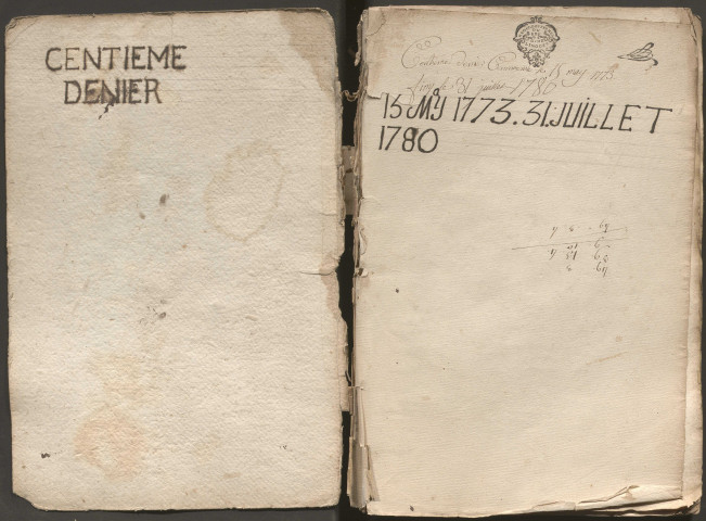 15 mai 1776-31 juillet 1780