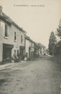 Saint-Clément : "6. St-Clément - Route de Paris".