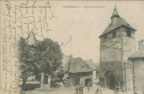 Chamberet : "La Corrèze illustrée - Chamberet - 5. Eglise et presbytère".