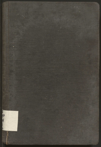Délibérations du conseil municipal. 03 mai 1908-12 avril 1925