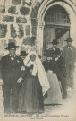 Folklore : "Scène du Centre - 24. Les troisièmes noces - Les novis".