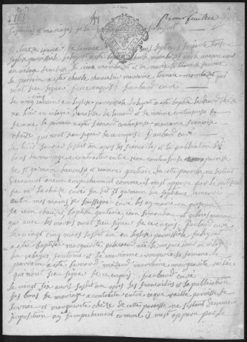 Baptêmes, mariages, sépultures (1763-1792)