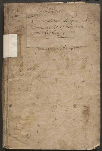 21 février 1714-27 avril 1718