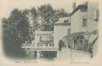 Brive-la-Gaillarde : "Brive - Pont sur le canal".