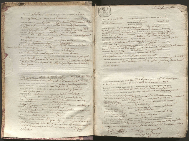 Mariages (1801-1842)