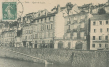 Tulle : "40 - Tulle. - Quai de Lyon".