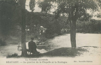 Beaulieu-sur-Dordogne : "La Corrèze illustrée - Beaulieu - Le quartier de la chapelle et la Dordogne".